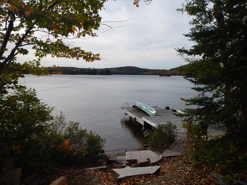 2015 Loon Lake view at Terry and Sandys Home