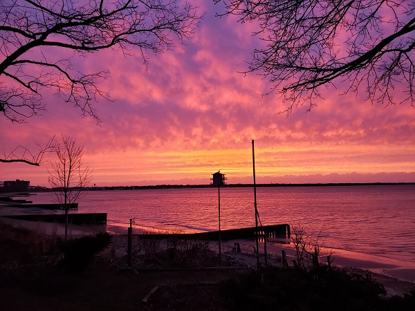 2023 Sunset over Lake Huron