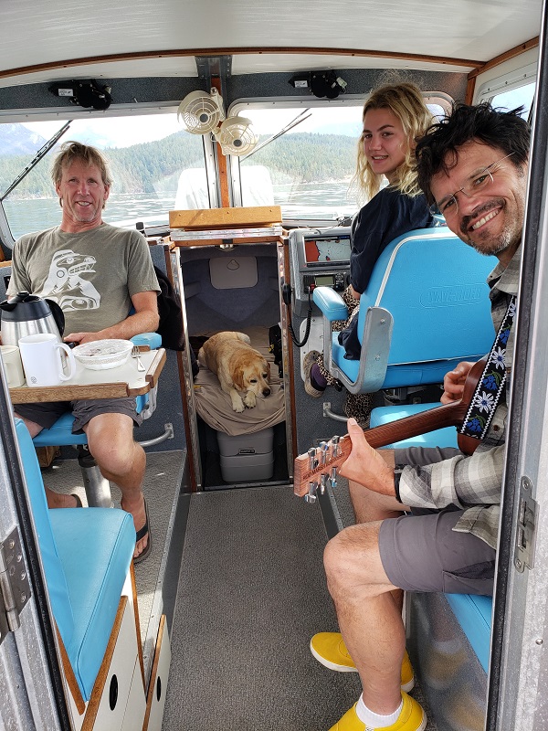 2023 Greg Rod Madi on boat St Vincents Bay
