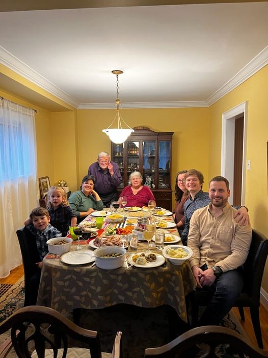 2023 Ron Marsh Family celebrating Thanks Giving