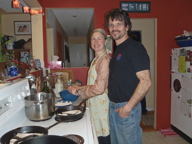 2011 BC Bowen Rod & titania prepare our Xmas Eve
        Dinner