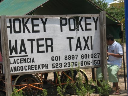 Sign for Hokey Poke Taxi