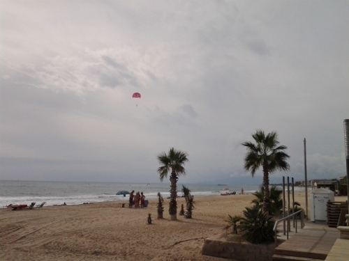 2013 Spain and a typical Mediteranian Beach