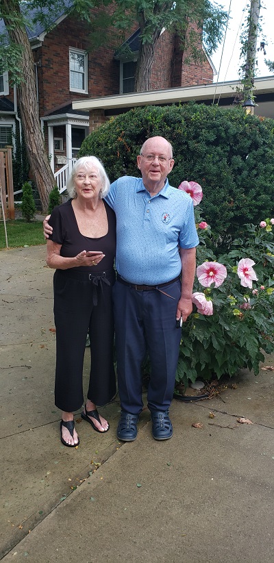 2024 Aug 28 Carol Hogan & Lance visit